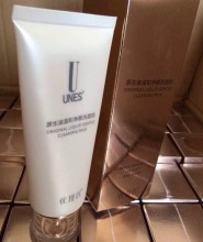 正品UNES優(yōu)理氏原生液溫和凈顏洗面奶100ml